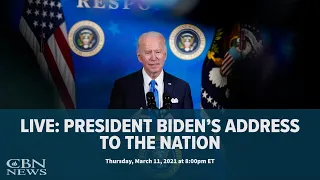 LIVE: President Biden Addresses the Nation on Anniversary of COVID-19 Shutdown