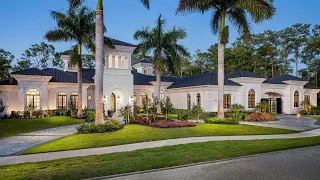 $6,995,000! Completely renovated luxury estate in Naples FL on a nice lot with a park-like setting