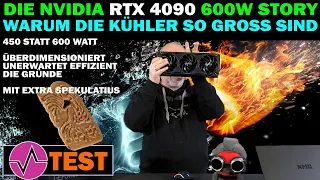 NVIDIA GeForce RTX 4090 - Plötzlich 450 statt 600 Watt? Die Gründe und warum die Kühler zu groß sind
