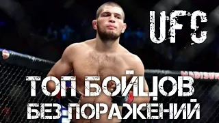 ТОП 5 НЕПОБЕЖДЁННЫХ БОЙЦОВ UFC