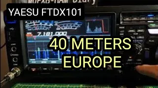 YAESU FTDX101 - 40 METER LIVE 2023