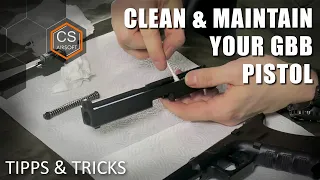 How to clean your GBB Pistol | CS Airsoft