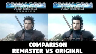 Ending Comparison Remaster vs Original - Crisis Core Final Fantasy 7 Reunion