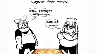 Пеппино и Русский Пеппино (комикс Pizza Tower)