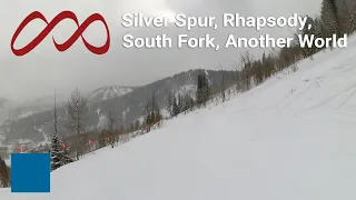 Park City (Canyons) - Silver Spur to Rhapsody to South Fork to Another World