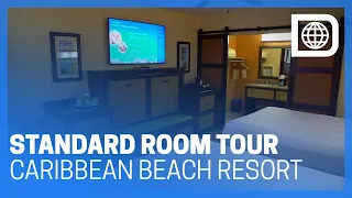 5th Sleeper Hotel Room Tour - Disney's Caribbean Beach Resort