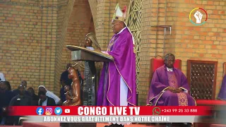 🔴URGENT : DISCOURS CHOQUANT DU CARDINAL FRIDOLIN AMBONGO A LA MESSE EN MEMOIRE DE CHERUBIN OKENDE