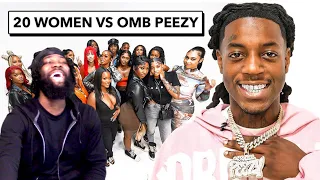 20 WOMEN VS 1 RAPPER: OMB PEEZY! I HAD TO  GIVE YALL SOME RELATIONSHIP ADIVCE ON THIS VIDEO!! REACT