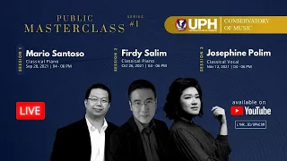 Public Piano Masterclass with Mario Santoso