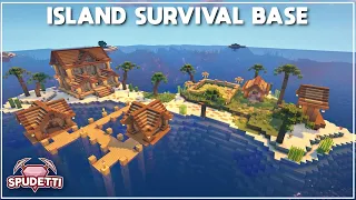 Minecraft: How to Build an Island Survival Base [Tutorial] 2020