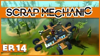 Scrap Mechanic - Ep. 14 - Reaction Wheel Flying Machine! - Let's Play Scrap Mechanic Gameplay