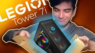 MY NEW PC HAS ARRIVED!! | Legion Tower 7i Unboxing