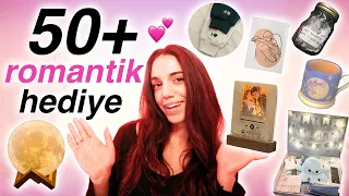 Sevgililer için 50 ROMANTİK hediye fikri 💘 (sevgililer günü, yıl dönümü, doğum günü için hediyeler)