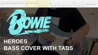 David Bowie - Heroes (Bass Cover with Tabs)