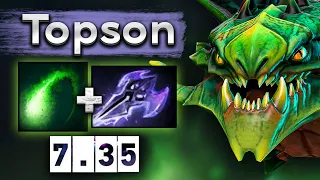 Топсон на Вайпере через Mage Slayer! - Topson Viper 7.35 DOTA 2