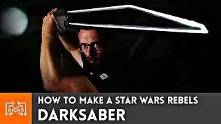 How to Make a Darksaber from Star Wars (Mandalorian / Rebels / Clone Wars) | I Like To Make Stuff