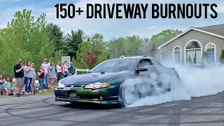 WORLD’S BEST HOME DRIVEWAY BURNOUTS!