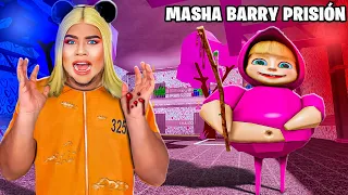 ESCAPE de la PRISIÓN de BARRY MASHA(ROBLOX) | MIA PLUMONES