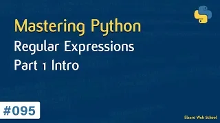 Learn Python in Arabic #095 - Regular Expressions Part 1 Intro