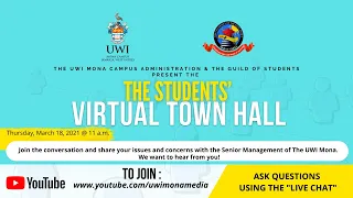 UWI, Mona - Students Town Hall Meeting