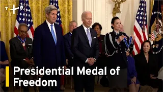 Biden Awards Presidential Medal of Freedom to Michelle Yeoh | TaiwanPlus News