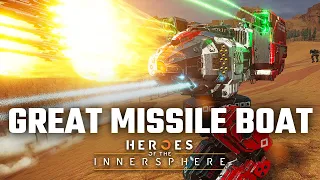 A great Missile Boat - Mechwarrior 5: Mercenaries DLC Heroes of the Inner Sphere Playthrough 20