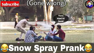 Snow Spray Prank 😂(Gone wrong) Dk collections