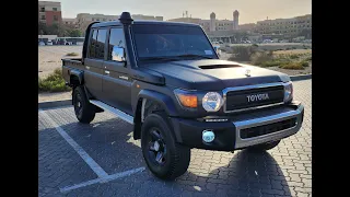 New 2022 Toyota Land Cruiser Pickup BLACK EDITION Now Available For Sale / Export In Dubai