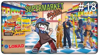 INIZIAMO IL PIU' GRANDE RESTAURO DEL LONAD MA CI SONO TROPPE MERCI | SuperMarket Simulator - ep.18