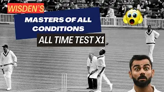 Wisden's all time test 11 may surprise you #cricket