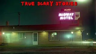 14 True Scary Stories To Keep You Up At Night (Horror Compilation W/ Rain Sounds)