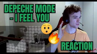 Aussie's Blind Reaction to Depeche Mode I Feel You! - Love The Rock And Synth Combo!!!