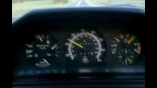 1991 Mercedes 300E - Acceleration 0-100 km/h 0-60 MPH