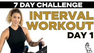 Join the 7 Day Challenge! | Interval Treadmill Run | Day 1 of 7