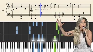 Lady Gaga - Til It Happens To You - Piano Tutorial + Sheets