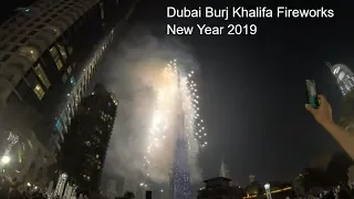 Watch Dubai Burj Khalifa Fireworks New Year 2019 in 4k