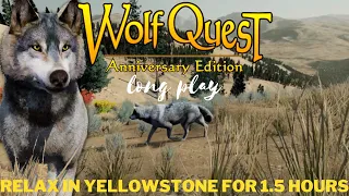 WolfQuest Longplay - Relaxing Exploration, Wildlife Watching Gameplay (No Commentary)