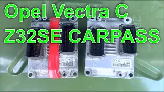 Opel Vectra C. Carpass из ЭБУ z32se / Carpass from Z32SE