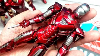 ZD Toys Iron Man Mark 33 Silver Centurion. 1/10 scale action figure. Marvel. Unboxing and review.