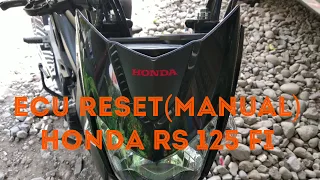 ECU RESET(MANUAL) HONDA RS125 FI