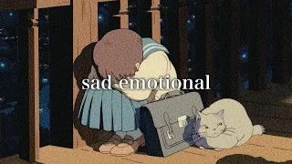 7.sad emotional｟ 泣きたい夜に🌛夜ピアノ 作業用 リラックス 勉強 睡眠 癒し ｠lofi chill bgm [ relax work study sleep healing ]