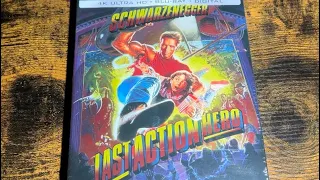 Steelbook Unboxing Last Action Hero Schwarznegger/ Bluray/Die UHD ist mit Deutschen Ton.