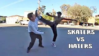 Crazy SKATERS vs HATERS | Security & Karens vs. Skaters 2023 Compilation