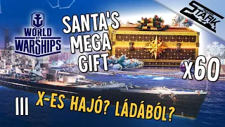 World Of Warships - 111.Rész (60 Mega Karácsony Láda! Megéri? 🎁) - Stark