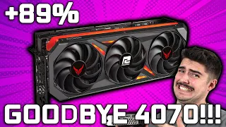 Bye 4070 - Red Devil RX 7800 XT Overclocking & Review