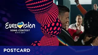 Postcard of Francesco Gabbani from Italy - Eurovision Song Contest 2017
