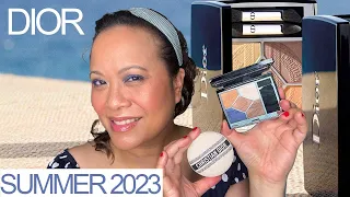 DIOR SUMMER 2023 COLLECTION -  Eden Roc | Lupine | Bronzers | Luminizers - Try On - 2 Looks