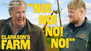 Jeremy and Kaleb Struggle to Put Up an Owl Box | Clarkson's Farm | Prime Video