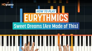 Piano Lesson for "Sweet Dreams (Are Made of This)" by Eurythmics | HDpiano (Part 1)