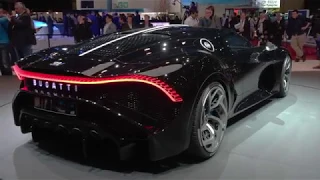 Bugatti La Voiture Noir: The World's most expensive new car - 1 of 1 in Geneva